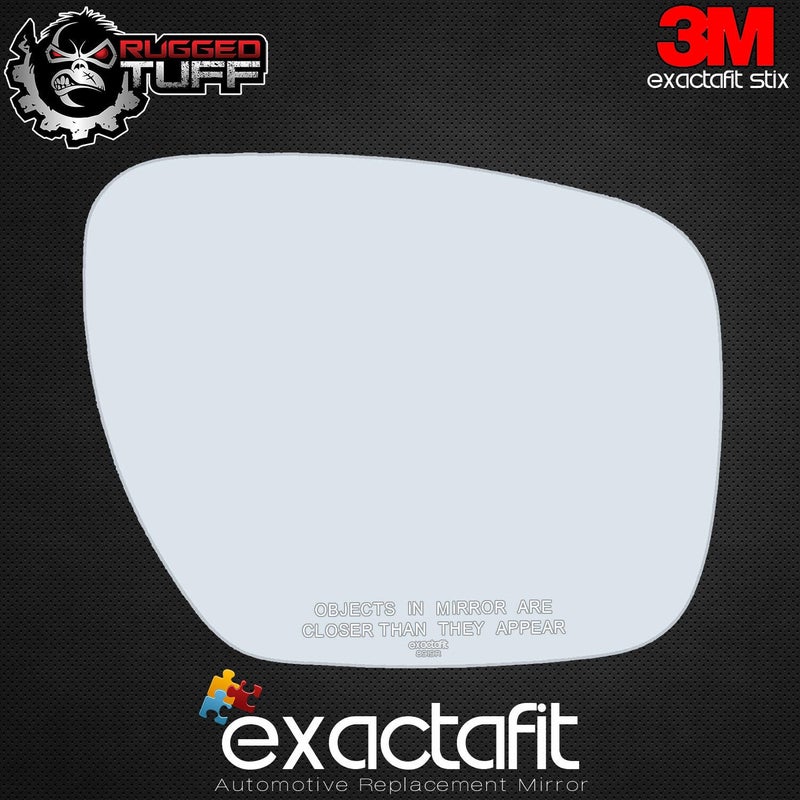 Rugged TUFF Passenger Side Mirror Glass Replacement For 2006-2015 Mazda 5, 2007-2012 CX7 CX-7, 2007-2009 CX9 CX-9 Right Door Mirrors exactafit 8919R - Image 3